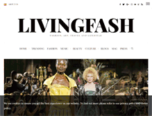 Tablet Screenshot of livingfash.com